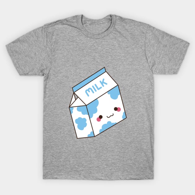 Cute Milk Box T-Shirt by mintcorner